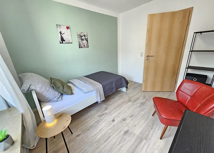 Green, Businesswohnung, Monteurzimmer, Zentral Salzgitter